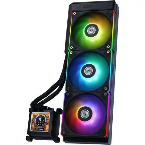 Lian Li Hydro-Shift LCD 360 Siyah RGB 360 mm Intel(1700p/1851p)-AMD Uyumlu Sıvı Soğutucu