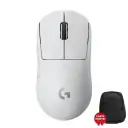 Logitech G PRO X Superlight Ultra Hafif HERO 25.600 DPI 400 IPS LIGHTSPEED Kablosuz Oyuncu Mouse – Beyaz – Çanta Hediyeli