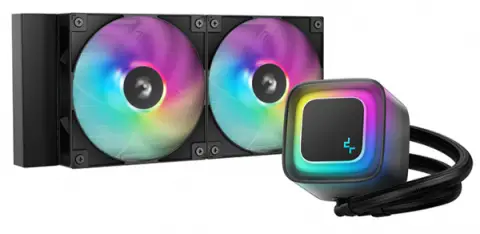 DeepCool LE240-V2 240mm 2x12cm ARGB Fanlı AMD-INTEL Sıvı Soğutmalı İşlmeci Fanı
