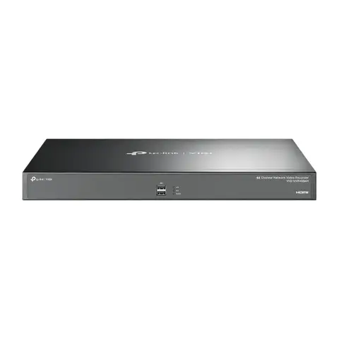 Tp-Link VIGI NVR4064H 64 Kanal 8MP H.265+ 2port RJ45 HDMI VGA 4x16TB HDD Destekli NVR Kayıt Cihazı