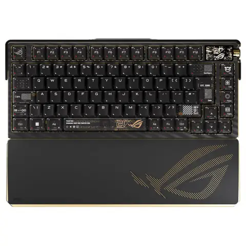 ASUS ROG Azoth Extreme Edition 20. Yıl NX Mekanik Switch 8K Hz Hotswap RGB Kablosuz Türkçe Gaming Klavye