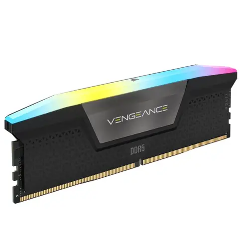 CORSAIR Vengeance RGB 16GB (1X16) 6000MHz CL36 DDR5 EXPO Siyah Kutusuz Ram