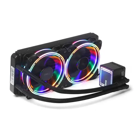 Dark DKCCW246 AquaForce W240 240cm 2x12cm FRGB Fanl� INTEL AMD Uyumlu S�v� So�utma Sistemi