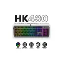 Hawk Gaming HK430 Mekanik Mavi Switch RGB Kablolu Metal Kasa Full Gaming Klavye