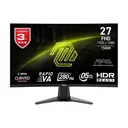 MSI MAG 276CXF 27 inç 280Hz 0.5ms Full HD Adaptive Sync Rapid VA Kavisli Gaming Monitör