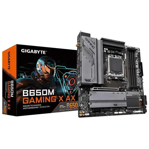 GIGABYTE B650 GAMING X AX AM5 DDR5 6400 3xM2 USB3.2 ATX ANAKART