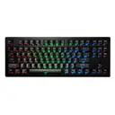 AKKO MONSGEEK M3 V5 HE White Transparent AstroAim Manyetik Switch 8K Hz Hall Effect Hotswap RGB Kablosuz İngilizce Gaming Klavye