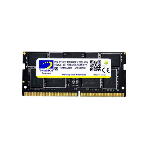 Twinmos MDD416GB2666N 16 GB DDR4 2666Mhz CL19 Notebook Bellek