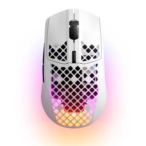 STEELSERİES Aerox 3 Wireless Snow (2022) Ultra Hafif 68g. Truemove Air Sensör Kablosuz Mouse