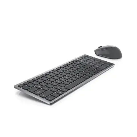 Dell 580-AIW KM7120W Q TR Kablosuz Bluetooth Gri-Siyah Kablosuz Klavye Mouse Set