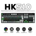 Hawk Gaming HK510 Mekanik Prelubed Switch Hot Swap RGB Tri-Mode Kablosuz/Bluetooth Full Türkçe Gaming Klavye