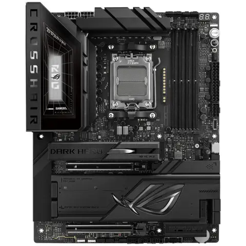 ASUS ROG CROSSHAIR X870E DARK HERO 9600MHz (OC) DDR5 Soket AM5 M.2 HDMI USB4 ATX Anakart