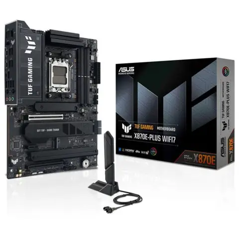 ASUS TUF GAMING X870E-PLUS WIFI7 8000MHz (OC) DDR5 Soket AM5 M.2 HDMI ATX Anakart