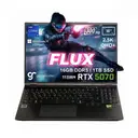 GameRaider FLUX GR16 Intel Core i9-14900HX GeForce RTX 5070 8GB 115W 16GB DDR5 1TB SSD 16 inç 2.5K QHD+ 300Hz W11 Home Gaming Laptop – Çanta Hediyeli