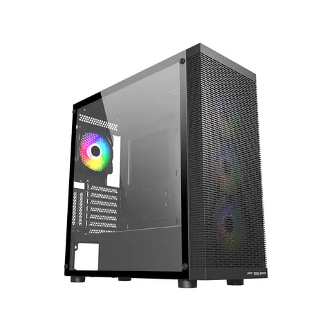 FSP CMT391M 650W 80+ Bronze Rainbow RGB Mid Tower Kasa