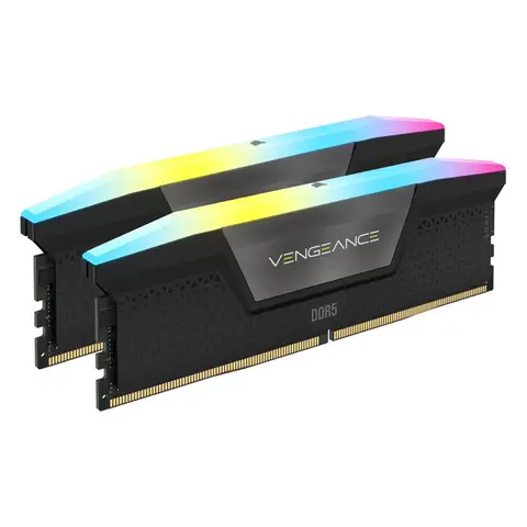CORSAIR VENGEANCE RGB 32GB (2x16GB) DDR5 6000MHZ C36 AMD EXPO DUAL KIT RAM