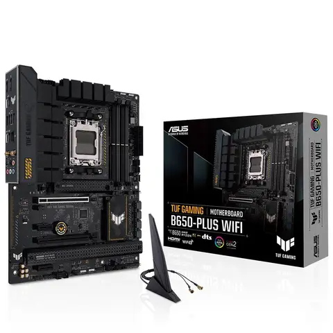 ASUS TUF GAMING B650-PLUS AMD AM5 DDR5 6400 DP 3XM2 USB3.2 AURA RGB 2.5GBIT LAN ATX ANAKART
