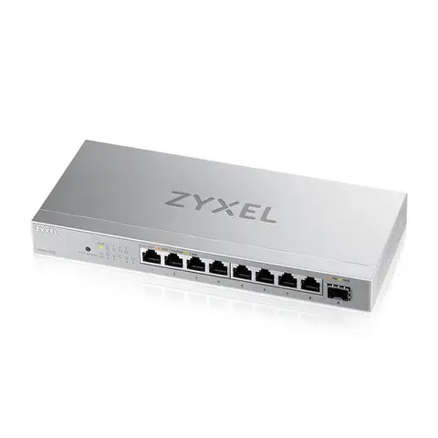 Zyxel XMG-108HP-EU0101F 8 Port 2.5Gbit PoE+ 1 Port SFP 10G Metal Kasa PoE Switch
