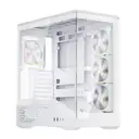 1ST PLAYER GM7 BTF BEYAZ 750W 80+ BRONZE ARGB 4X12CM FAN TEMPERLİ CAM USB 3.0 TYPE-C ATX KASA