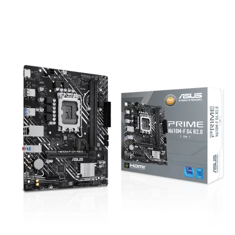Asus PRIME H610M-F D4 R2.0 Sc-1700 H610 DDR4 3200Mhz M2 mATX INTEL Anakart