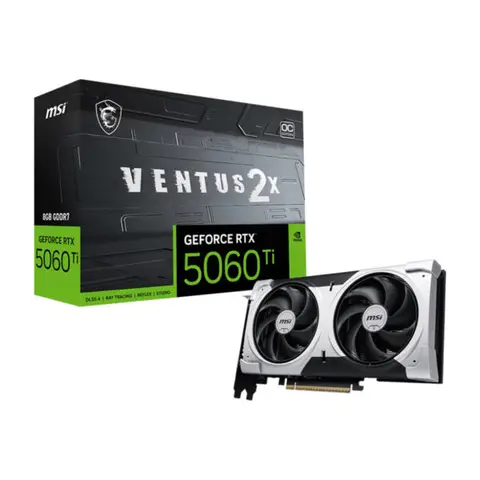 MSI GeForce RTX 5060 Ti 8G VENTUS 2X OC PLUS 8GB GDDR7 128 Bit DLSS 4 Ekran Kartı