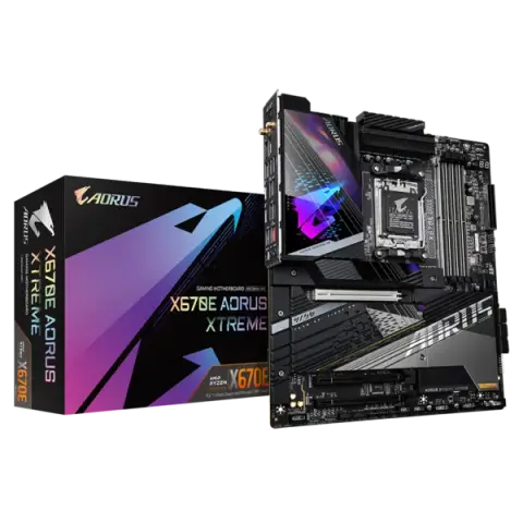 Gigabyte X670E AORUS XTREME Sc-AM5 X670 DDR5 8000Mhz 3xM2 WİFİ 6E 10Gbit LAN ATX AMD Anakart