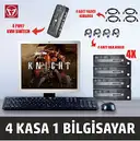Knight Online 4'LÜ SET i5 4.Nesil 8 RAM 256SSD KVMLİ FARM PAKET