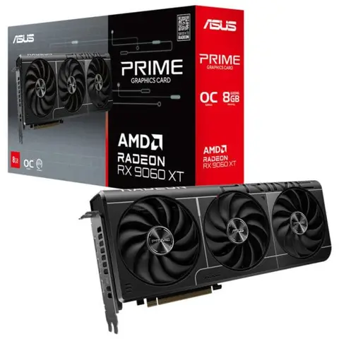 ASUS PRIME Radeon RX 9060 XT OC 8GB GDDR6 128 Bit Ekran Kartı