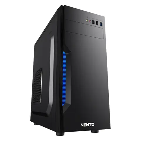 Vento TA-K61 350W Siyah Gümüş Mid Tower Bilgisayar Kasası