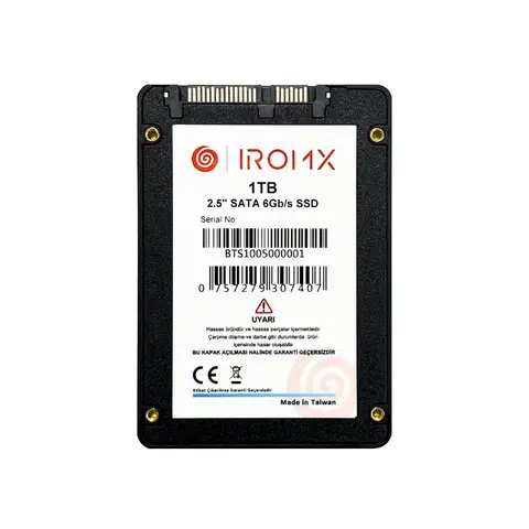 Iromx IR1TBS3 1 TB 500-480Mb/s SATA 2.5 inch SSD Harddisk