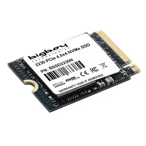 Bigboy BSSD2230N512G 512 GB 5100-2700 Mb/s 22x30 PCIe 4.0 x4 M.2 NVMe SSD Harddisk