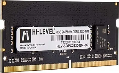 Hi-Level 8 GB 2666MHz DDR4 SODIMM HLV-SOPC21300D4/8G Bellek