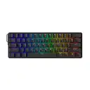 AKKO MONSGEEK FUN60 Ultra Shine-Through White TMR Hall Effect Manyetik Switch 8K Hz ARGB Kablosuz Hotswap Gaming Klavye