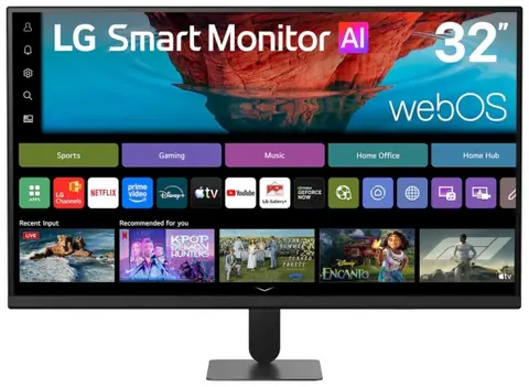 Lg 32U701SB-B 31.5 inch 3840x2160 5ms 60HZ HDMI USB-C 4K UHD Smart WebOS 4K IPS Monitör