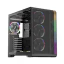 1ST Player VT7 Siyah 850W 80+ Silver ATX 3.1 ARGB 4x12cm Fan Temperli Cam USB 3.0 ATX Kasa