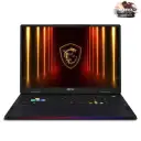 MSI RAIDER 18 HX AI A2XWIG-218TR Intel Core Ultra 9-285HX GeForce RTX 5080 16GB 175W 64GB DDR5 4TB SSD 18 inç 4K UHD+ 120Hz MiniLED W11 Home Gaming Laptop