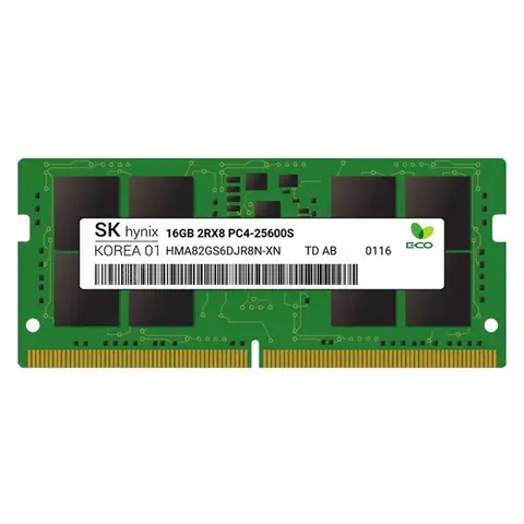 Hynix HMA82GS7DJR8N-XN 16 GB DDR4 3200MHz CL22 ECC Notebook Bellek