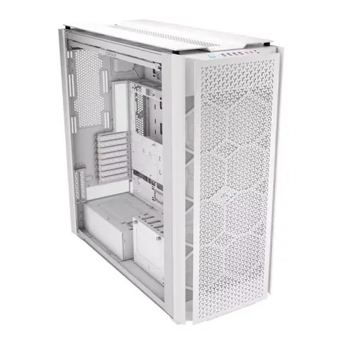 Corsair 9000D RGB AirFlow Mesh Temperli Cam USB 3.0 Super Tower E-ATX Beyaz Gaming Kasa (CC-9011274-WW)