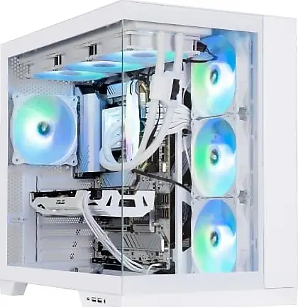 Bitfenix MH100 750W 80+ Bronze PSU 4x120mm FRGB Fan ATX Temperli Cam Beyaz Gaming (Oyuncu) Kasa