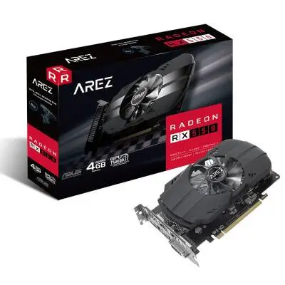 Asus RX550 Amd GDDR5 128Bit Vga.Dvi.Hdmi Tek Fan 4GB Ekran Kartı