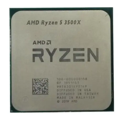 Amd Ryzen 5 3500X Sc-AM4 3.6HGhz 4 Çekirdekli 35MB 65W No VGA Tray AMD İşlemci