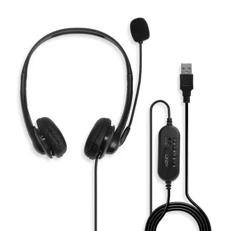Lindy LIN-42870 USB Ses Kontroll� Mikrofonlu Kulakl�k