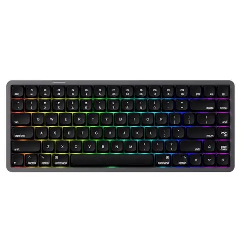 AKKO Air 01 Low Profile Ink Black %75 Kailh Cloud Switch Hotswap RGB Kablosuz İngilizce Mekanik Gaming Klavye