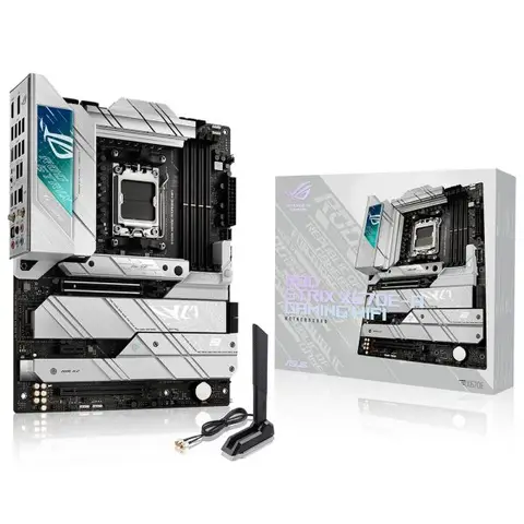 ASUS ROG Strix X670E-A Gaming WiFi 6400MHz(OC) DDR5 Soket AM5 M.2 HDMI DP ATX Anakart (90MB1BM0-M0EAY0)