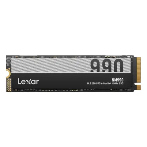 Lexar NM990 4TB NVMe PCIe Gen5 x4 Okuma 14000MB – Yazma 11000MB M.2 SSD (LNM990X004T-RNNNG)