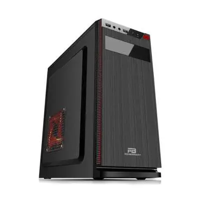 PowerBoost VK-B001S 300w ATX Shiny Piano Siyah Kasa