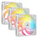 CORSAIR RS120-R ARGB 120mm PWM Reverse Beyaz Üçlü Kasa Fanı