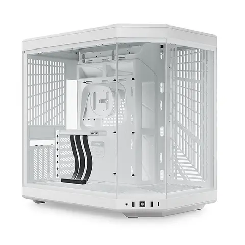 HYTE Y70 Snow White Temperli Cam USB 3.2 E-ATX Dual Chamber Mid Tower Gaming Kasa (CS-HYTE-Y70-WW) – 2 Yıl Birebir Değişim Garantili