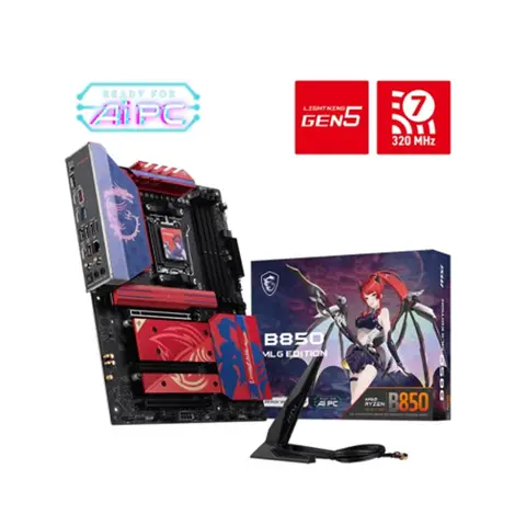 MSI B850 MLG EDITION AM5 DDR5 8400(OC)MHz ATX Gaming Anakart
