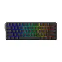 AKKO MONSGEEK FUN60 Ultra Shine-Through White Hall Effect Manyetik Switch 8K Hz ARGB Kablosuz Hotswap Gaming Klavye